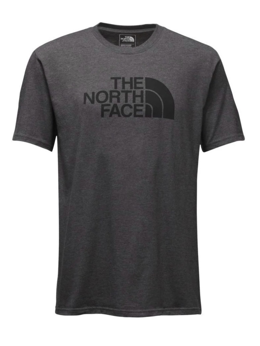 The North Face Men's Short Sleeve Logo Tee - Charcoal Gray